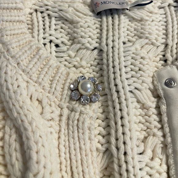*SOLD* Moncler Maglia Tricot Cardigan size medium - Picture 9 of 10